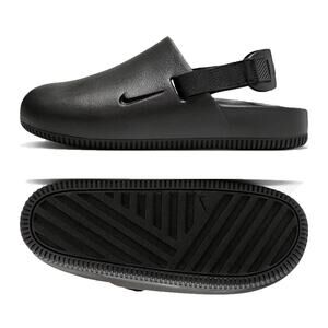 Nike Calm Removable Heel Strap Water Proof Foam Women Size 7 Mules FB2186 001
